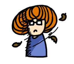 Mushroom's hush life sticker #12558271