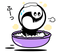 Cutely ghost sticker #12558537