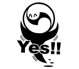 Cutely ghost sticker #12558540