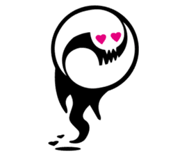 Cutely ghost sticker #12558545