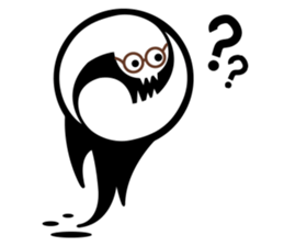 Cutely ghost sticker #12558551