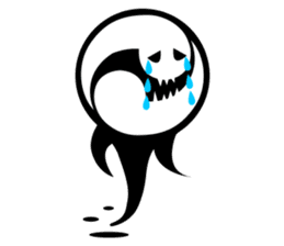 Cutely ghost sticker #12558557