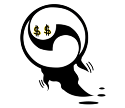 Cutely ghost sticker #12558571