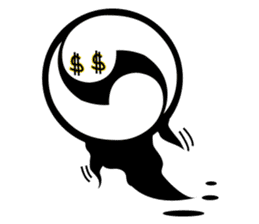 Cutely ghost sticker #12558571