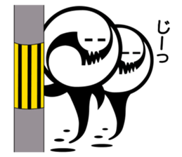 Cutely ghost sticker #12558572