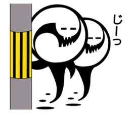 Cutely ghost sticker #12558572