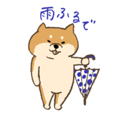 Japanese Shiba inu Tetsu sticker #12558828