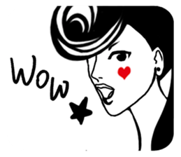 Heart(Trump girls) sticker #12559107