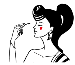 Heart(Trump girls) sticker #12559110