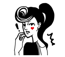 Heart(Trump girls) sticker #12559113