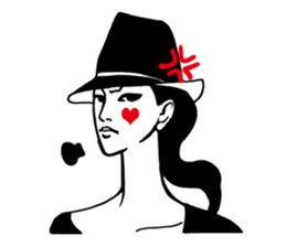 Heart(Trump girls) sticker #12559115