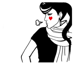 Heart(Trump girls) sticker #12559119