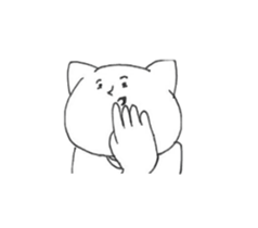 Cat wearing a T-shirt. sticker #12559349