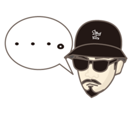 Reggae singer "Sing J Roy" of FUKUI sticker #12559505