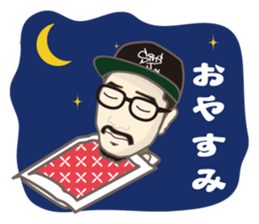 Reggae singer "Sing J Roy" of FUKUI sticker #12559525