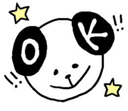 dog sticker bow wow sticker #12559658