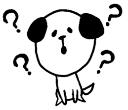 dog sticker bow wow sticker #12559666