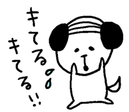 dog sticker bow wow sticker #12559668