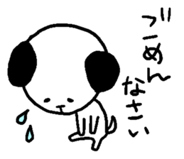 dog sticker bow wow sticker #12559669