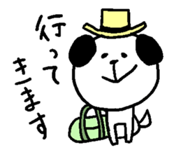 dog sticker bow wow sticker #12559672