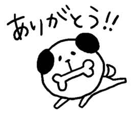 dog sticker bow wow sticker #12559675