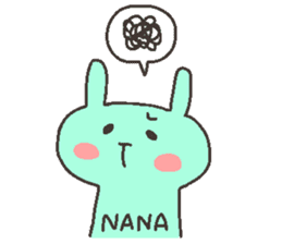 NANA chan 4 sticker #12560492