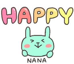 NANA chan 4 sticker #12560508