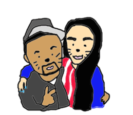 --- PAPI & MAMI --- sticker #12560538