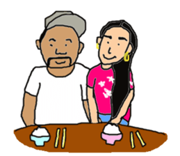 --- PAPI & MAMI --- sticker #12560559