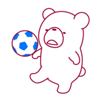 The bear "UGOKUMA" sticker #12560677