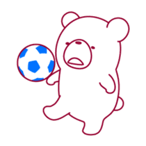 The bear "UGOKUMA" sticker #12560677