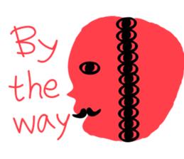 Pink human sticker #12560705