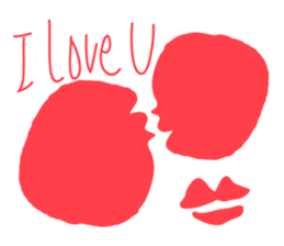 Pink human sticker #12560724