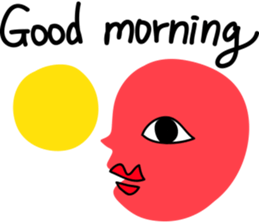 Pink human sticker #12560727