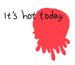 Pink human sticker #12560729