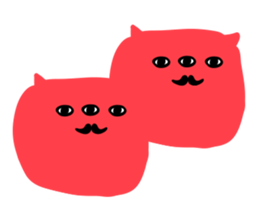 Pink human sticker #12560735