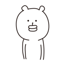 high speed big lips bear5.1 sticker #12560823