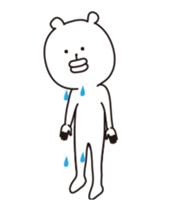 high speed big lips bear5.1 sticker #12560836