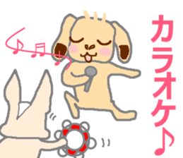 Rabbit & French Bull-Dog 2 sticker #12560896