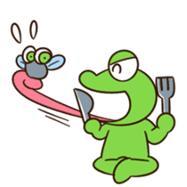 Frog and Archer sticker #12561023