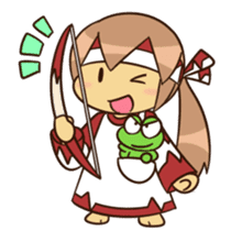 Frog and Archer sticker #12561026