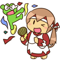 Frog and Archer sticker #12561029