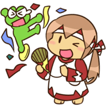 Frog and Archer sticker #12561029