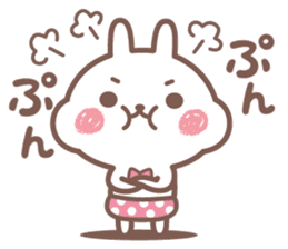 suki suki rabbit sticker #12561445