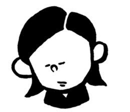 ordinary reaction -Girl- sticker #12561473