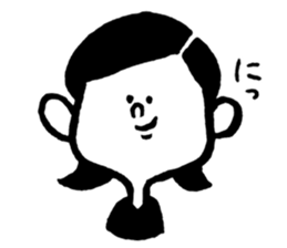 ordinary reaction -Girl- sticker #12561487