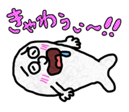 I get along well with just four words!! sticker #12561585