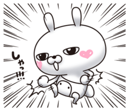 Single eyelid of a rabbit 6 sticker #12563416