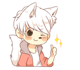 dog boys. sticker #12564272