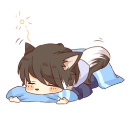 dog boys. sticker #12564276